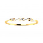 Wynn Diamond Bangle In hallmarked Gold
