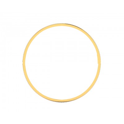 Vana Single row diamond bangle in gold