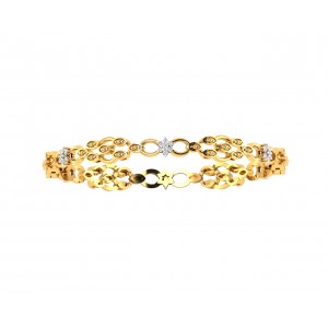 Tara Ladies Bangle in 14k Gold