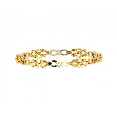 Tara Ladies Bangle in 14k Gold