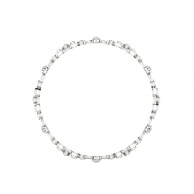 Tara Ladies Bangle in 14k Gold