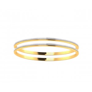 Alisha Ladies Bangles in 14k Gold