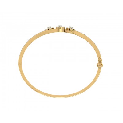 Paoli diamond bracelet in 18k dual tone Gold
