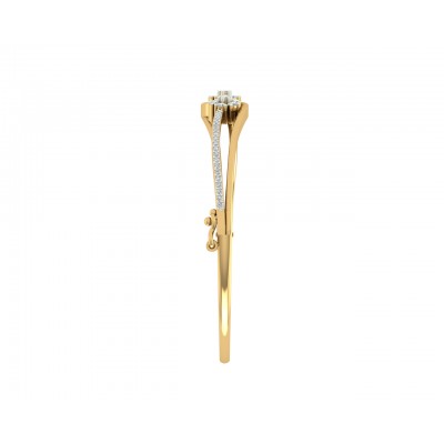 Paoli diamond bracelet in 18k dual tone Gold