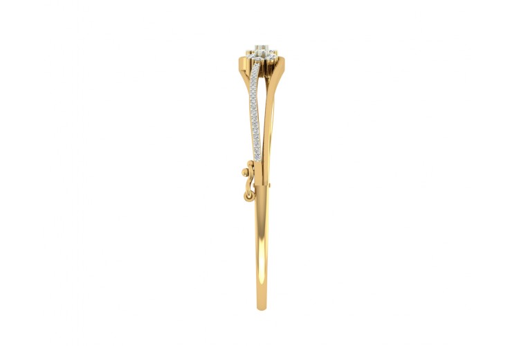 Paoli diamond bracelet in 18k dual tone Gold