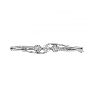 Paoli diamond bracelet in 18k dual tone Gold