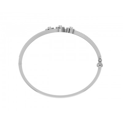 Paoli diamond bracelet in 18k dual tone Gold