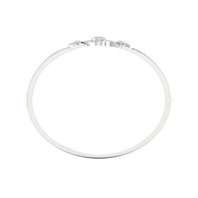 Sara Diamond Bangle For Daily wear in Gold
