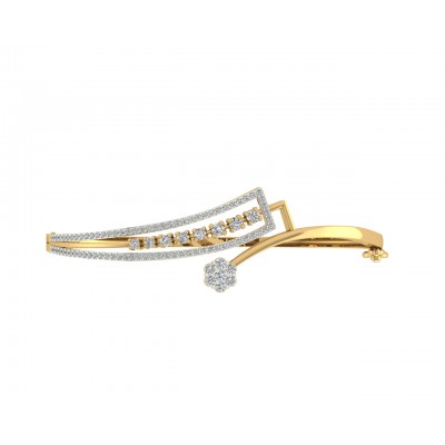 Anne diamond bracelet in 18k Gold