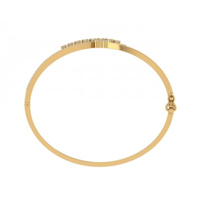 Anne diamond bracelet in 18k Gold
