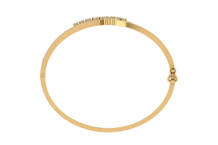 Anne diamond bracelet in 18k Gold