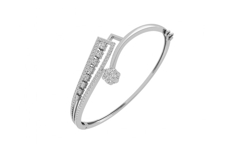 Anne diamond bracelet in 18k Gold