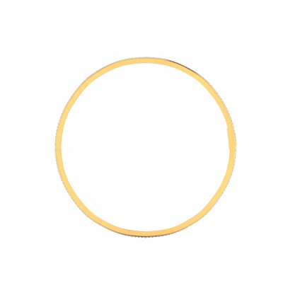 Werca Single row diamond bangle in 14k gold