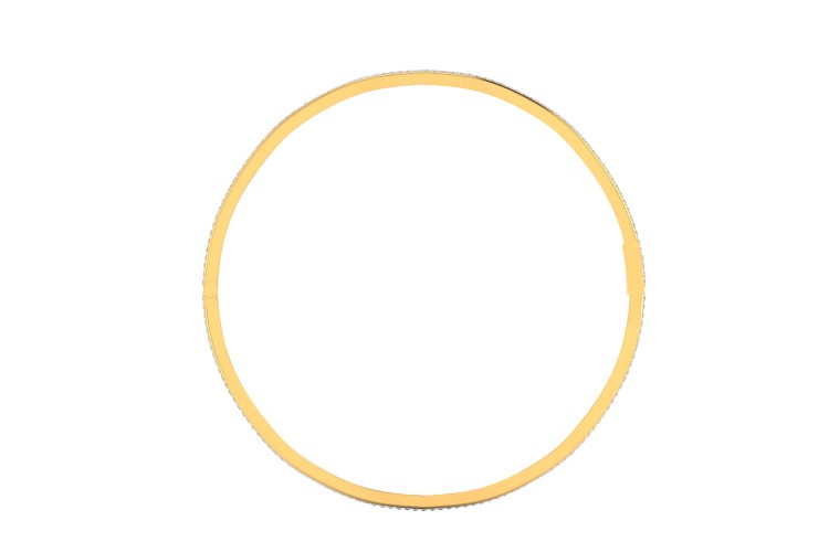 Werca Single row diamond bangle in 14k gold