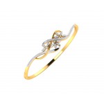 Teta Ladies Diamond Half Bangle