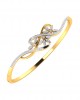 Teta Ladies Diamond Half Bangle