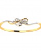 Teta Ladies Diamond Half Bangle