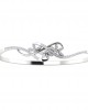 Teta Ladies Diamond Half Bangle