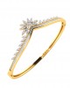 Suma Diamond Bangle in Gold 