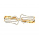 Rami Diamond half bangle