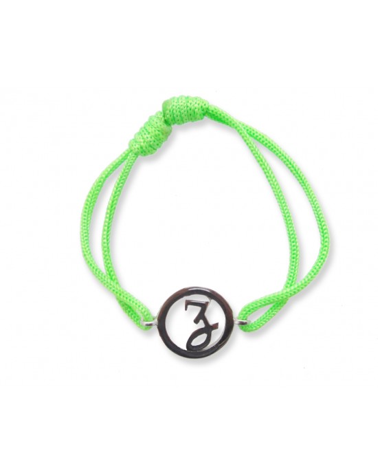 Alphabets Bracelet in Silver (A-Z)