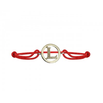 Alphabets Bracelet with Diamonds L