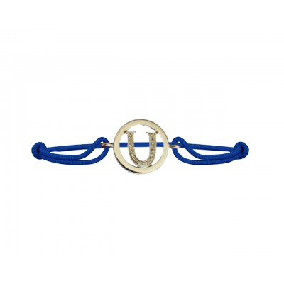 Alphabets Bracelet with diamonds U