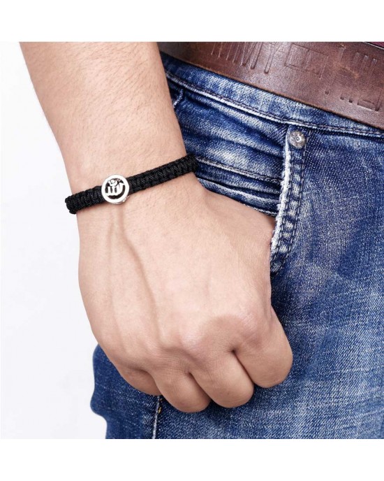 Allah Silver Mens Bracelet