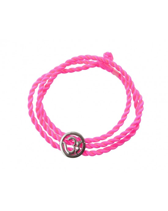 Flourescent Special Om Rakhi Bracelets 