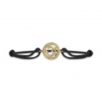 Om Bracelet in Gold Full Diamond 14mm