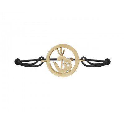 Om Shakti in Gold 