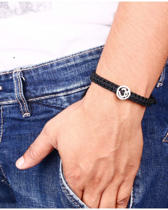 Aumkaara Gents Bracelet in Silver 