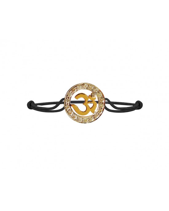 Vibrant Om Bracelet 