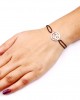 Aum Bracelet in Silver