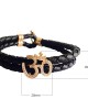 Stunning Om Bracelet for Men