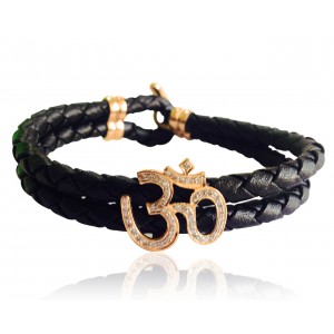 Stunning Om Bracelet for Men