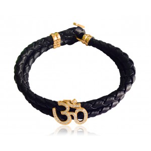 Stunning Om Bracelet for Men