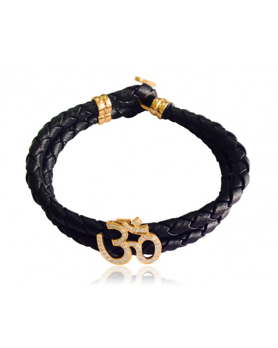 Stunning Om Bracelet for Men