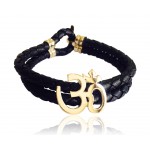 Gold Aum Bracelet for Men