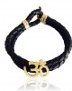 Gold Aum Bracelet for Men