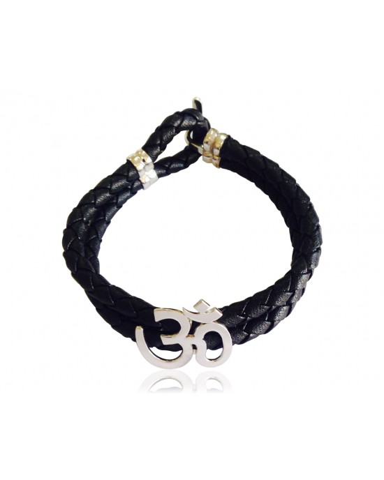 Gold Aum Bracelet for Men