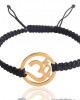 Men's Om Bracelet in Gold