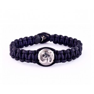 Men's Aum Bracelet in Silver