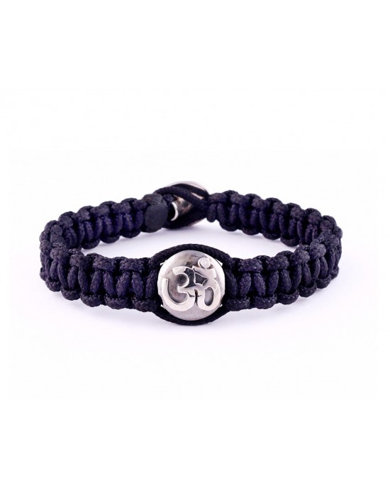 Men's Aum Bracelet in Silver