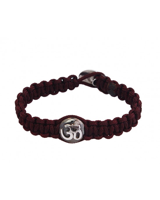 Men's Aum Bracelet in Silver