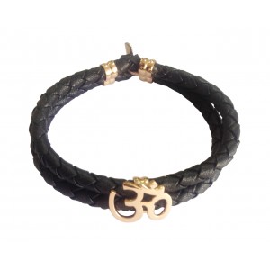 Gold Om Men’s Bracelet