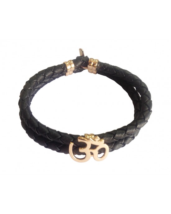 Gold Om Men’s Bracelet