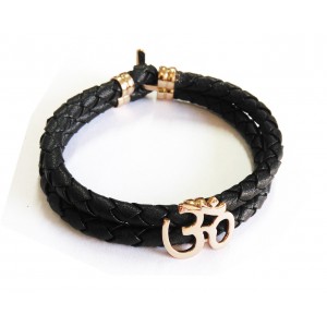 Gold Om Men’s Bracelet