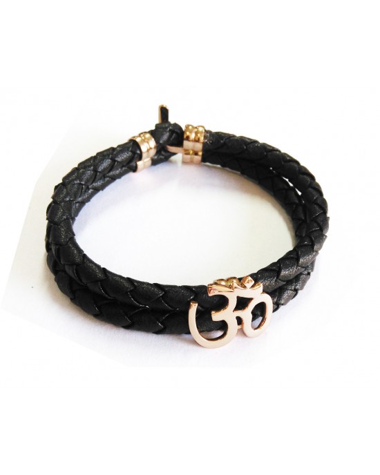 Gold Om Men’s Bracelet