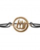 Allah Single Diamond Bracelet in Gold